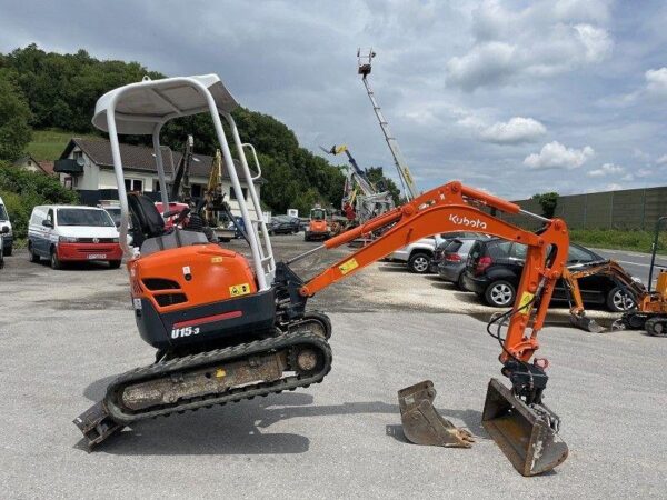 Mini pelle Kubota U 15-3 / 1,7 T - Image 2