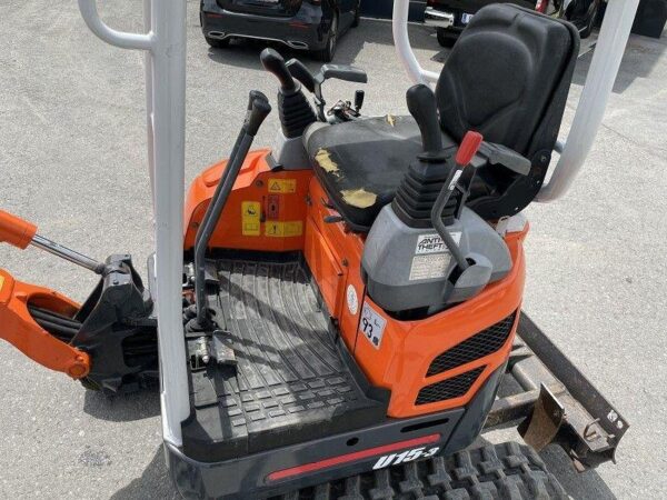 Mini pelle Kubota U 15-3 / 1,7 T - Image 10