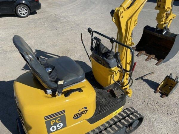 Mini Pelle Komatsu PC 09-1 / 0,8 T - Image 12