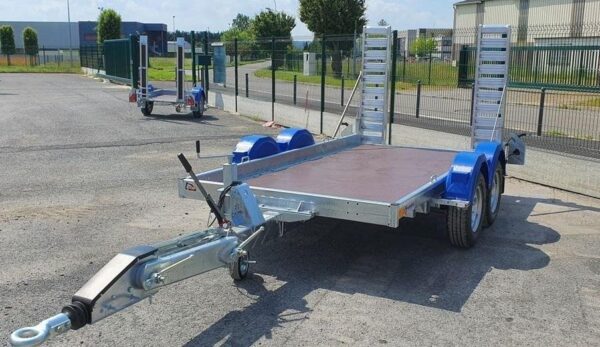 Remorque porte engins Hubiere TPF35, 3.5 T - Image 3