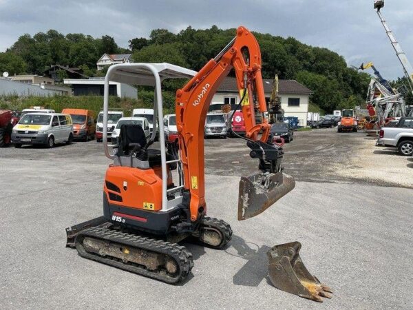 Mini pelle Kubota U 15-3 / 1,7 T