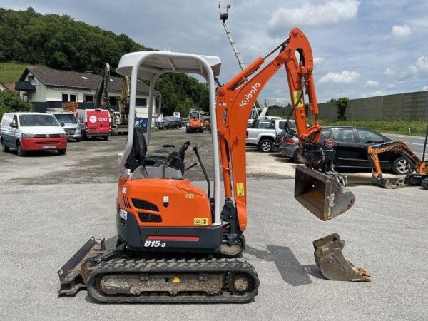 Mini pelle Kubota U 15-3 / 1,7 T - Image 4