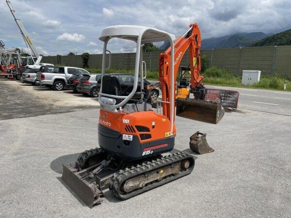 Mini pelle Kubota U 15-3 / 1,7 T - Image 5