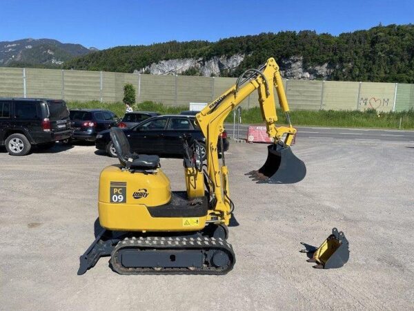Mini Pelle Komatsu PC 09-1 / 0,8 T - Image 6