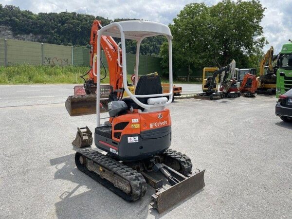 Mini pelle Kubota U 15-3 / 1,7 T - Image 6