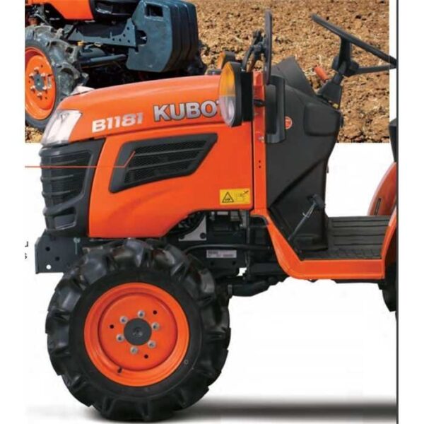 Tracteur Kubota 4x4 Diesel 18 cv B1181 D - Image 3