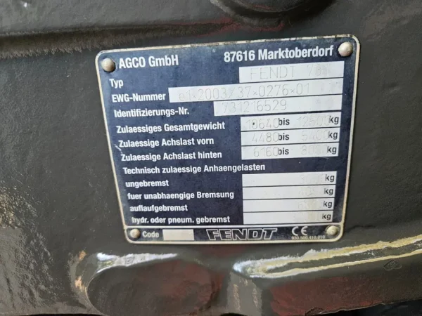 Fendt Vario 820 718 818 - Tracteur Agricole Haut de Gamme - Image 27