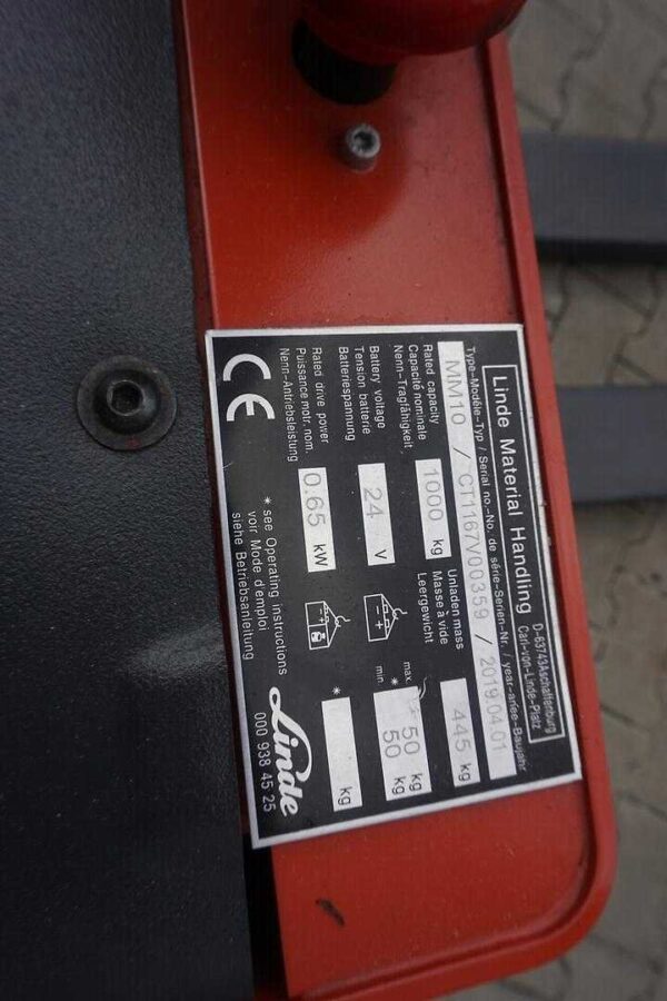 Linde MM 10 - Neu Gerbeur - Image 3