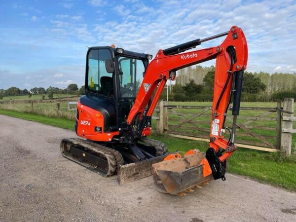 Mini pelle Kubota U27-4 / 2,7 Tonnes - Image 2
