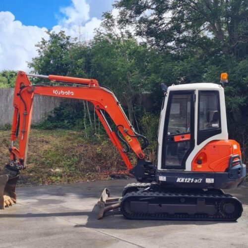 Mini pelle Kubota KX121-3A / 4 Tonnes