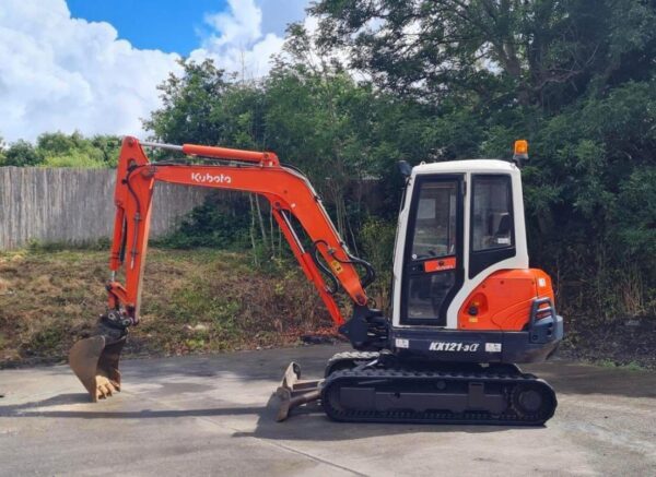 Mini pelle Kubota KX121-3A / 4 Tonnes