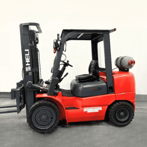 Chariot Thermique 3500 KG triplex 6000 mm HELI CPYD35