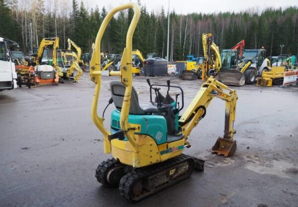 Mini pelle Yanmar SV 08-1 A / 1,1 T - Image 4